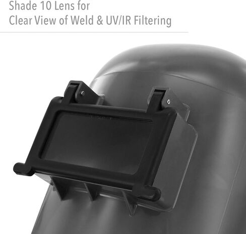 Fibre-Metal by Honeywell Tigerhood Classic Thermoplastic Welding Helmet, Gray (906GY) in Saudi Arabia