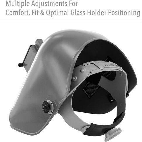 Fibre-Metal by Honeywell Tigerhood Classic Thermoplastic Welding Helmet, Gray (906GY) in Saudi Arabia
