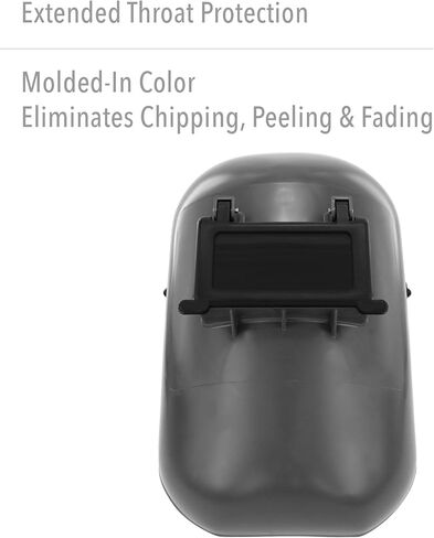 Fibre-Metal by Honeywell Tigerhood Classic Thermoplastic Welding Helmet, Gray (906GY) in Saudi Arabia
