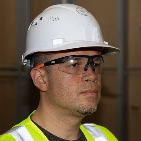 Klein Tools Safety Glasses, PPE Protective Eyewear with Semi Frame, Scratch Resistant and Anti-Fog, Gray Lens in Saudi Arabia