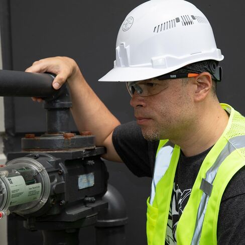Klein Tools Safety Glasses, PPE Protective Eyewear with Semi Frame, Scratch Resistant and Anti-Fog, Gray Lens in Saudi Arabia