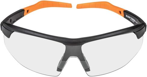 Klein Tools Safety Glasses, PPE Protective Eyewear with Semi Frame, Scratch Resistant and Anti-Fog, Gray Lens in Saudi Arabia