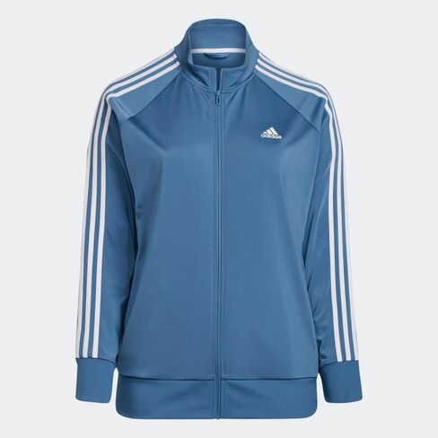 adidas Essentials 3-Stripes Track Jacket Womens Plus Size in Saudi Arabia