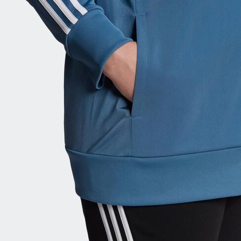 adidas Essentials 3-Stripes Track Jacket Womens Plus Size in Saudi Arabia