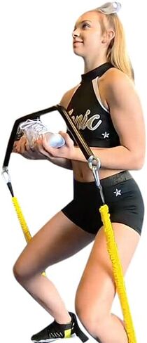 Tumbl Trak Stunt Double Resistance Band Cheerleading Base Trainer in Saudi Arabia