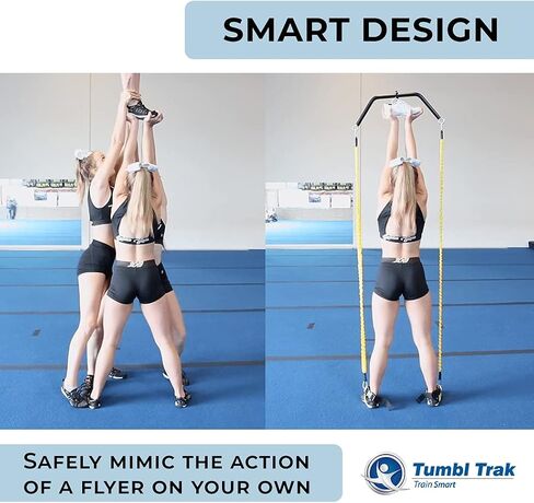 Tumbl Trak Stunt Double Resistance Band Cheerleading Base Trainer in Saudi Arabia