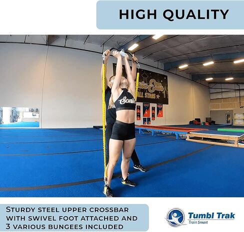 Tumbl Trak Stunt Double Resistance Band Cheerleading Base Trainer in Saudi Arabia