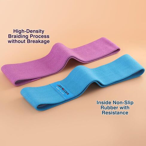 Resistance Loop Exercise Bands, Resistance Workout Elastic Band for Men and Women Resistance Bands Exercise Workout Bands for Home Fitness, Stretching, Strength Training, Physical Therapy in Saudi Arabia