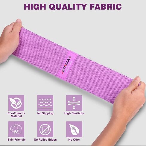 Resistance Loop Exercise Bands, Resistance Workout Elastic Band for Men and Women Resistance Bands Exercise Workout Bands for Home Fitness, Stretching, Strength Training, Physical Therapy in Saudi Arabia
