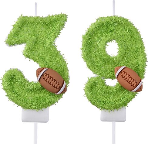 39 93 Birthday Candles, 39th 93rd Cake Candles, Pink Birthday Number 39 93 Candles Cake Topper Decorations for Party Men Women in Saudi Arabia