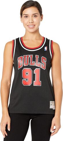 ميتشل ونيس NBA Swingman البديل جيرسي بولز 97 دينيس رودمان in Kuwait