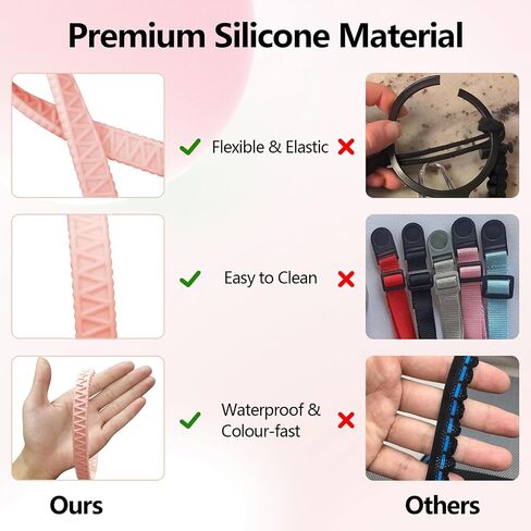 Water Bottle Handle - Water Bottle Sling, Carrier, Holder with strap - Soft Durable Silicone - Fits Most 8-40oz Bottles - Compatible Stanley Cup Accessories-pink in Saudi Arabia