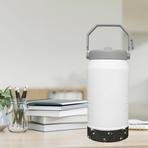 حذاء من السيليكون اللامع، متوافق مع كوب ستانلي IceFlow Flip مع القش، غطاء للأكمام لإبريق زجاجة مياه ستانلي 64oz، حماية سفلية مضادة للانزلاق لملحقات ستانلي in Saudi Arabia