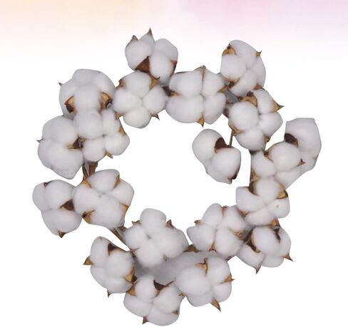 BESTOYARD Home Decor Home Decor Outdoor Decor of 2 10inch Real Cotton Cotton Decor Farmhouse Decor for The Home Front Door Decor Wreath Mini Small Home Decor Outdoor Decor Outdoor Decor in Saudi Arabia