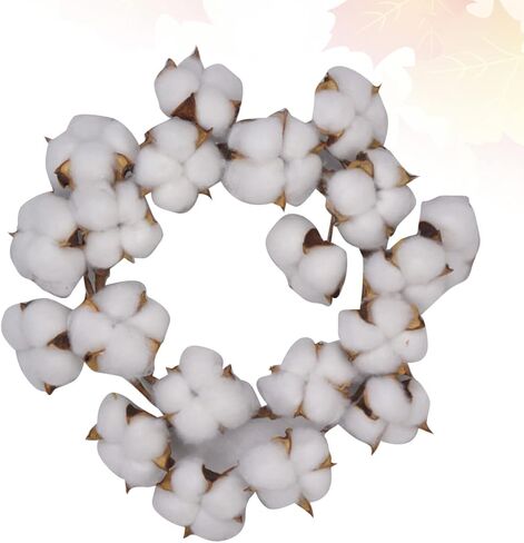 BESTOYARD Home Decor Home Decor Outdoor Decor of 2 10inch Real Cotton Cotton Decor Farmhouse Decor for The Home Front Door Decor Wreath Mini Small Home Decor Outdoor Decor Outdoor Decor in Saudi Arabia