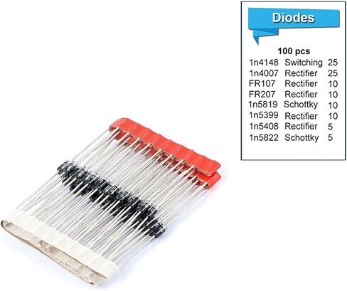 مجموعة مكونات إلكترونية مكونة من 1950 قطعة، ومقاومات، وصمام ثلاثي، ومكثفات، وثنائيات، وثنائي الفينيل متعدد الكلور، ومقياس الجهد، ومقاومة متغيرة، ومكبر صوت لـ Arduino UNO MEGA2560 Raspberry Pi MCU in Kuwait