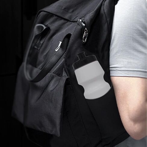 6 Pack 25 oz Sports Water Bottles Sports and Fitness Squeeze Water Bottles BPA Free come with 8 pcs Chalk Labels, 1 Pen(Dishwisher Safe) in Kuwait