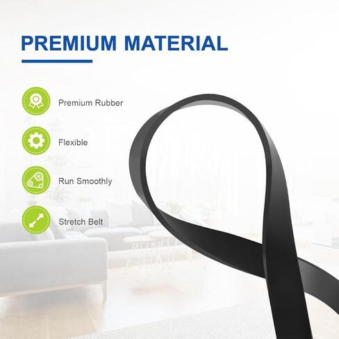 أحزمة مكنسة كهربائية LANMU 562289001 لموديلات مكنسة كهربائية Hoover Windtunnel UH71250 UH70120، استبدال الجزء AH20065 (عبوتان) in Kuwait