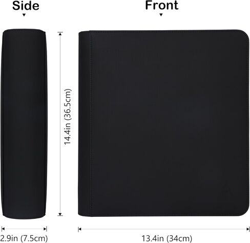 Rayvol PSA Slab Binder, Holds 72 PSA Slabs, 6-Pocket Graded Card Binder for PSA, CGC, CSG, FGS and FCG Slabs in Saudi Arabia
