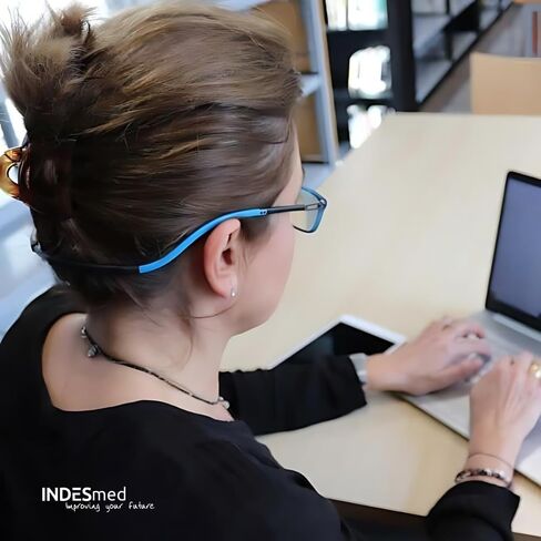 Magnetic Reading Glasses, Blue Light Filter, and Interchangeable Adjustable Straps, for Men and Women in Saudi Arabia