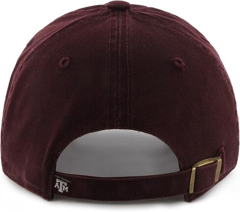 NCAA Texas A&M Aggies '47 Brand Clean Up Adjustable Hat, Dark Maroon 1, One Size in Saudi Arabia