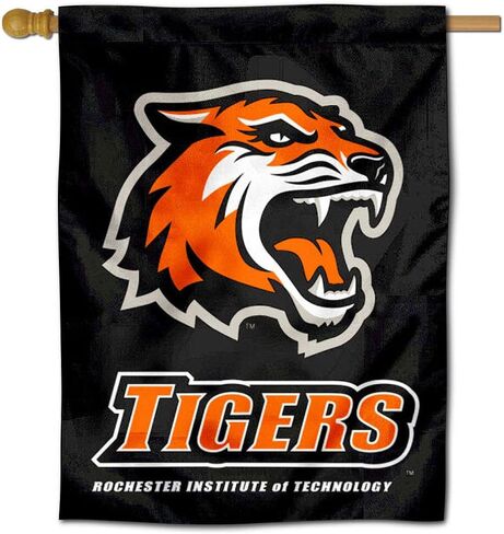 RIT Tigers Double Sided House Flag in Saudi Arabia