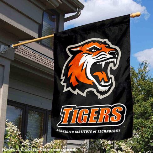 RIT Tigers Double Sided House Flag in Saudi Arabia