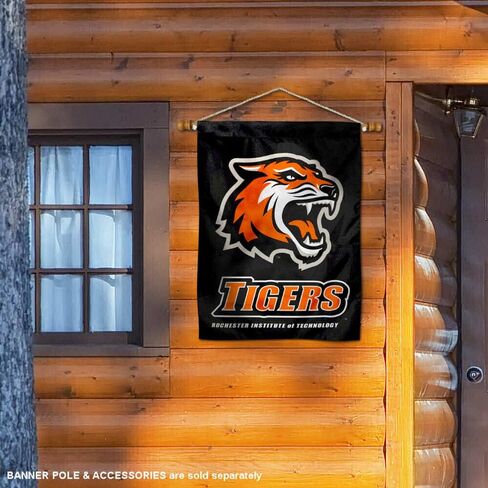 RIT Tigers Double Sided House Flag in Saudi Arabia