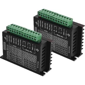2PCS Stepper Motor Driver Controller for Nema 17, 23, 14,TB6600 CNC Controller 4A 32 High Subdivision Suitable for 42/57/86 Stepper Motors