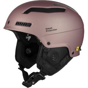 Sweet Protection Trooper 2Vi MIPS Snowboarding and Ski Helmet - Advanced Protective Gear for Freeriding with Adjustable Ventilation, Rose Gold Metallic, Large/X-Large