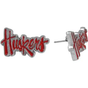 NCAA Nebraska Cornhuskers Stud Earrings