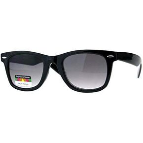Multi Focus Progressive Reading Sunglasses 3 Powers in 1 Reader Square Frame