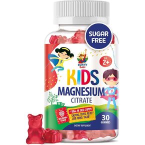 Magnesium Gummies for Kids & Adults - 100mg - Calm Magnesium Chews - Magnesium Citrate Chewable Supplement for Mood & Muscle Support