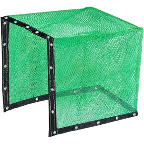 Aoneky Green HDPE Golf Cage Net - 10x10x10ft