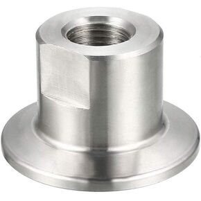 uxcell Pipe Fitting KF25 Female Threaded 3/4 PT To Clamp OD 40mm Ferrule