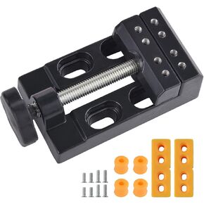 Mini Bench Clamp Flat Jewelry Carving Tool Mini Flat Clamp Diy Multifunctional Tool Mini Vise Clamp Walnut Carving