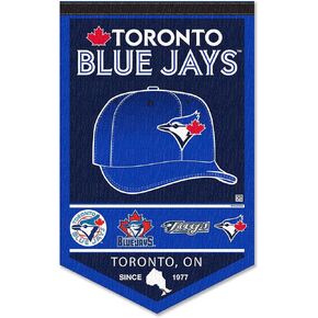 Toronto Blue Jays Heritage History Banner Pennant