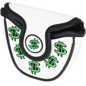 Cash Money Mallet Putter Cover Headcover for Scotty Cameron Odyssey 2ball