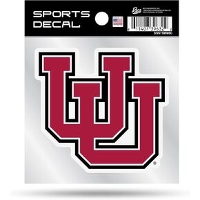 Utah Utes Decal 4" x 4" Sports Decal