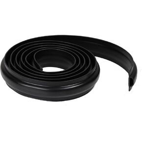 EasyFlex Marine D-Profile Dock Edging, Black, 10' Coil