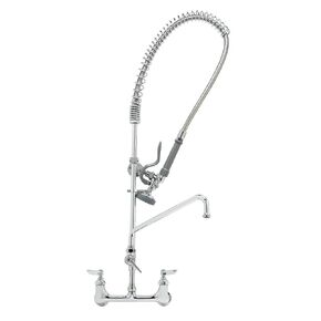 T&S Brass B-0133-12-CR-B Pre-Rinse Unit with Ceramas and Wall Bracket