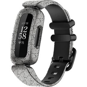 Silicone Replacement Band for Fitbit Ace 3/Inspire 2 Replacement Watch Bands,