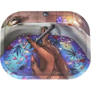 Tray - Multipurpose Metal Tray for Home Décor, Storage – Practical Small Metal Tray