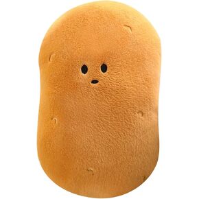 Potato Plush, Kawaii Stuffed Potato Pillow Soft Realistic Potato Plushie Toy Funny Food Plush Pillows Gift for Home Decor Party, 21.6 inch