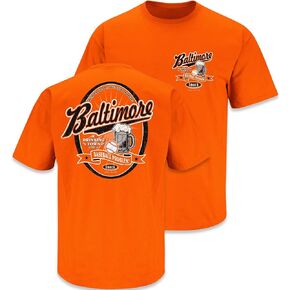 Smack Apparel A Drinking Town with a Baseball Problem T-Shirt for BAL Baseball Fans (SM-5XL)