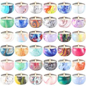 36 Packs Scented Candles Gift Set, Fragrances Candle for Women, 2.5 OZ Portable Jar Candle for for Spa, Yoga, Bath, Aromatherapy, Stress Relief in Saudi Arabia