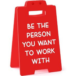 Inspirational Gifts for Coworker Women Office Desk Decor for Colleague Friend Team Building Gifts Motivational Encouragement Positive Uplifting Quote Gifts Daily Reminder Office Desk Decorations Sign