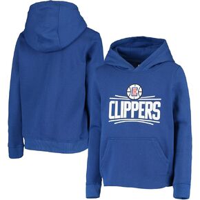 Outerstuff Youth Los Angeles Clippers Primary Logo Pullover Fleece Hoodie
