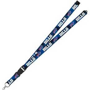 Rico Industries Buffalo Bills NFL Break Away Safety Lanyard with Detachable Lobster Claw End