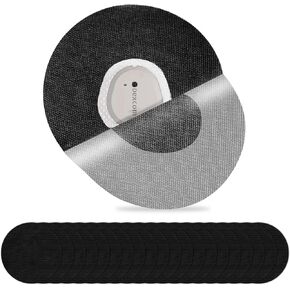 20Pack Adhesive Patches for G7, Premium Waterproof Flexible & Breathable Full Covers for CGM Dexcom G7,Latex-Free Overlay Patch for G7 Sensor Long Stay Hypoallergenic Medical Glue No Hole (Black)